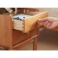 Comodino comodini moderno comodino in legno massiccio con forte capacità di cuscinetto per camera da letto, studio, ecc.