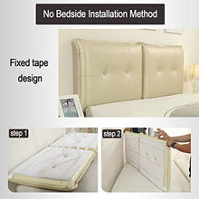 WENZHE Cuscino Testiera Letto Cuscini Lettura Capezzale, Lino Cotone Prevenzione Collisioni Custodia Morbida, Usato per Studio Hotel, Personalizzabile (Color : C, Size : 120x60x10cm)