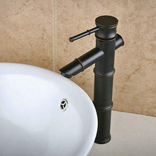Rubinetto Corpo Alto Lavabo Bagno Miscelatore Bagno Miscelatore Lavabo Bagno Monocomando per Lavabo e Bagno,bronzo lucidato a olio