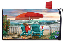 XJ-JX Beach Life - Copertura magnetica per cassette postali in stile nautico
