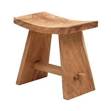 Design, sgabello "Finca” in legno teak marrone