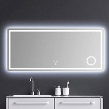 JKCKHA Specchio for Il Trucco LED Europea Retro Specchio di Bellezza Spogliatoio Bagno Specchio Veranda Dressing Table Specchio Decorazioni per la casa