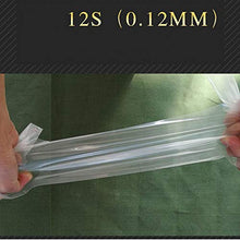 Lefuyan Telo in Vinile Trasparente Resistente, Telo Rinforzato Impermeabile Multiuso con Occhielli, per Tenda A Baldacchino in Tela Cerata, Barca-Trasparente 2x6m