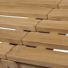 FAMIROSA Panchina da Giardino 175 cm in Legno Massello di Teak