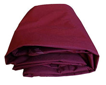 Quick-Star - Copertura di Ricambio Universale per Dondolo a 3 posti, Colore Bordeaux
