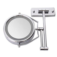 GAGP Specchio per Il TruccoSpecchio Cosmetico Bifacciale da 6 Pollici con Specchio per Trucco con Ingrandimento 7X Specchio da Tavolo Piccolo