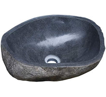 LioLiving®, lavabo "Stone" in pietra trovante (#400122)