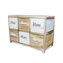 IlGruppone Mobiletto Multiuso per Bagno, Camera da Letto e Ingresso Misura 71x32x49cm con 6 cassetti Antoine