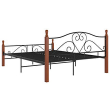 SKM Giroletto Nero in Metallo 160x200 cm (23.5kg)