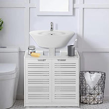 Cocoarm Mobile base per lavabo Mobile base per bagno con 2 ante Mobile moderno per lavabo a doppia anta