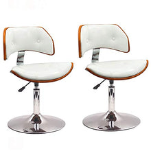 LUSTAR Sgabelli da Bar Set di 2 Sgabelli da Bagno in Altezza della Cucina, Moderni Sgabelli per Sedie A Barre Industriali White-1-low Stool