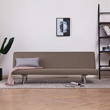 FAMIROSA Divano Letto Grigio Talpa in Poliestere