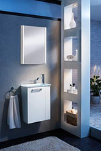 FACKELMANN Armadio, Armadietto con Specchio a LED, Colore Bianco, Argento, Breite 42,5 cm