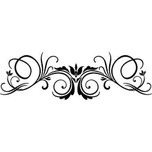 T-MK333 - Adesivi per testiera del letto, 44 x 140 cm, colore: Nero