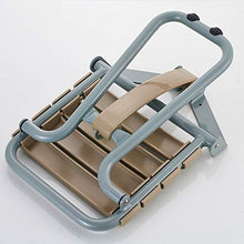 TLMYDD Sgabello Pieghevole da Parete for Bagno con braccioli Sgabello da Bagno
