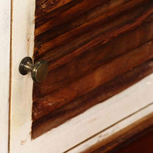 SKM Comodino in Legno Massello di Sheesham e Mango 30x40x50 cm