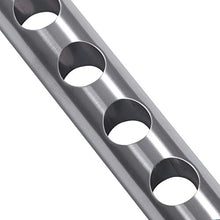 RETYLY Stainless Portabottiglie da Parete in Acciaio da Bar con 12 Bottiglie