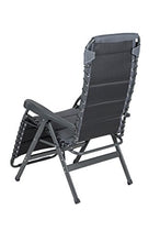 Crespo ap-232/86 Air Deluxe Sedia reclinabile, Grigio, 86 x 72 x 118 cm