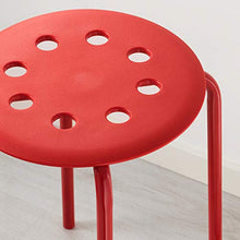 Sgabello MARIUS 40 cm rosso