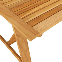 FAMIROSA Tavolo da Pranzo da Giardino 206x100x74 cm in Massello Acacia