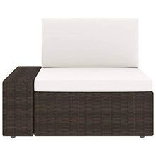 vidaXL Set Divani da Giardino 3 pz in Polyrattan Marrone - Arredi Casa