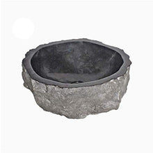 VPN - Piccolo lavabo in marmo nero, 30-35 cm, scelta su foto