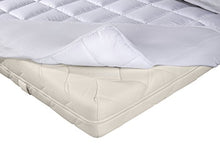 PROCAVE - Coprimaterasso MICRO-COMFORT con bordo elasticizzato, Tessuto, bianco, 160 x 190 cm