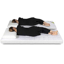 Evergreenweb - Letto a Scomparsa Verticale, KIT Rete Singola a Doghe con Materasso Memory Foam 80x190 alto 24 cm - TRASFORMABILE in 2 Materassi Singoli, Rivestimento Sfoderabile e Lavabile Anallergico
