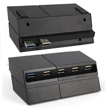 SaySure - Black Color High Speed 5 Ports USB Hub for Sony PS4