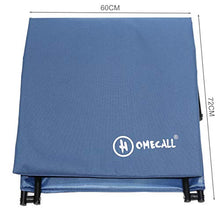 Homecall 30120 Lettino, olefina, Blu, 197 x 58 x 58 cm