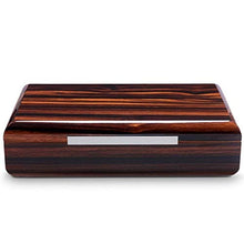 SMEJS Legno di Cedro Cigar Box, Piano Vernice, costante di Temperatura e umidità umidificatore, può Contenere 75 (Dimensione: 40x24.5x10.5cm)