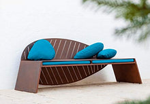 TrackDesign Divano in corten Lila (Senza Cuscini), 190cm x58cm H70cm Seduta: 158x58