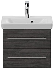 Mobile bagno con lavabo Villeroy & Boch Subway 2.0 50cm antracite venato