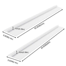Queen.Y Coperchio dello Spazio del Contatore della Stufa in Silicone da 25 Pollici 2 Pezzi/Set Bancone della Cucina Riempitivo Lungo Spazio Vuoto Guarnizioni per Guarnizioni Fuoriuscite