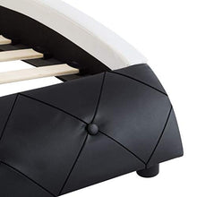 SKM Giroletto Nero e Bianco in Similpelle 90x200 cm (25.5kg)
