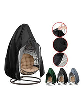 Nachar Outdoor Hanging Egg - Rivestimento per sedia impermeabile per patio, con chiusura lampo