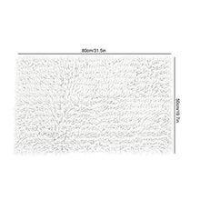 Cuscino da bagno Forte cuscino assorbente d'acqua per soggiorno(white)