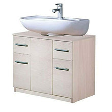 COPRICOLONNA LAVABO BAGNO OLMO BIANCO 2 ANTE E 2 CASSETTI SAVINI