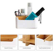 Kinshin Commander - Supporto per telecomando in legno da scrivania, con telecomando, ideale anche come organizer per occhiali, smartphone, controller, CD, telecomando