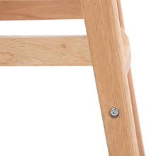 ZHJING Seggiola da Bar Bar Stool Sgabello Alto Stile Giapponese in Legno Sgabello Paese Semplice Reception Sedia (Color : C)