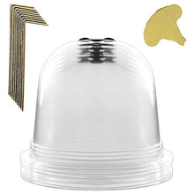 Emeili 6Pcs Coperture per Piante in Plastica, Mini Copertura per Piantagione a Temperatura Costante, Coperture per Piante a Campana Riutilizzabili per Giardino