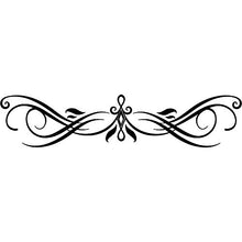 T-MK348 - Adesivi per testiera del letto, 31 x 140 cm, colore: Nero