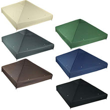 freGarten.de - Tetto di ricambio per gazebo 3 x 3 m, impermeabile, materiale: PCV Panama Soft 370 g/m² extra forte, modello 2