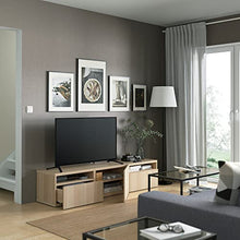 LAPPVIKEN cassetto frontale 60x26 cm bianco effetto rovere tinto
