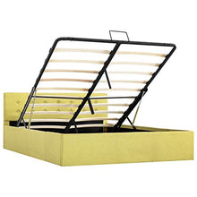 SKM Giroletto Idraulico e Contenitore Lime Giallo Tessuto 140x200cm