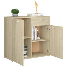 Sideboard Sonoma-Eiche 80 x 36 x 75 cm Spanplatte