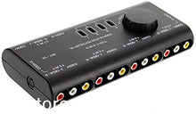 SaySure - 1Set 4 in 1 AV Audio Video Signal Switcher Splitter