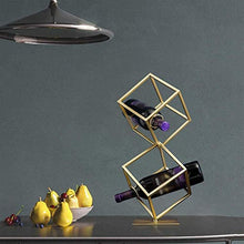 Leifeng Tower Classico Wine Rack Metallo Materiale Creativo Wine Rack Wine Rack casa Piazza Ferro Bottiglia di Vino Rack Lattice