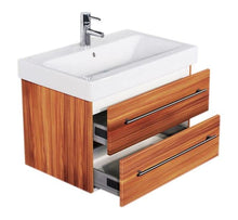 Mobile bagno con lavabo Geberit Icon 75cm noce