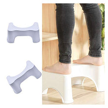 C-ZHX Set da Bagno Sgabello da Toilette a Forma di U Bagno Antiscivolo Sgabello